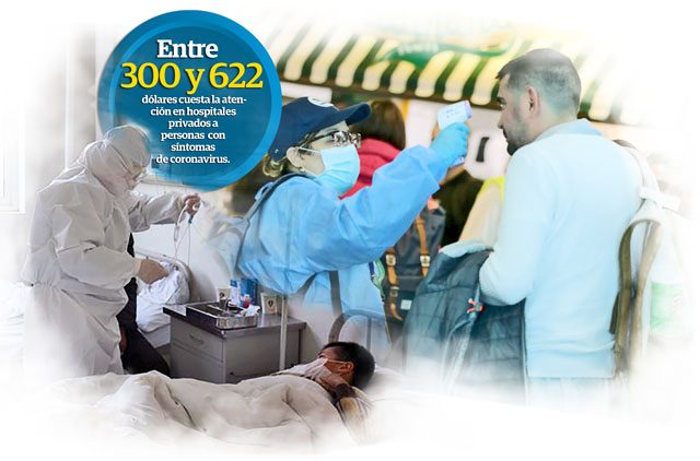 El Ministerio de Salud ha informado que el Gobierno está asumiendo el costo de cada prueba que está en 23 dólares.