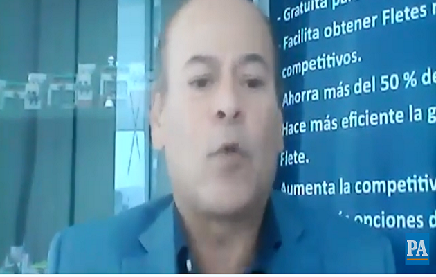 Rommel Troetsch, experto en logística en Panamá. 