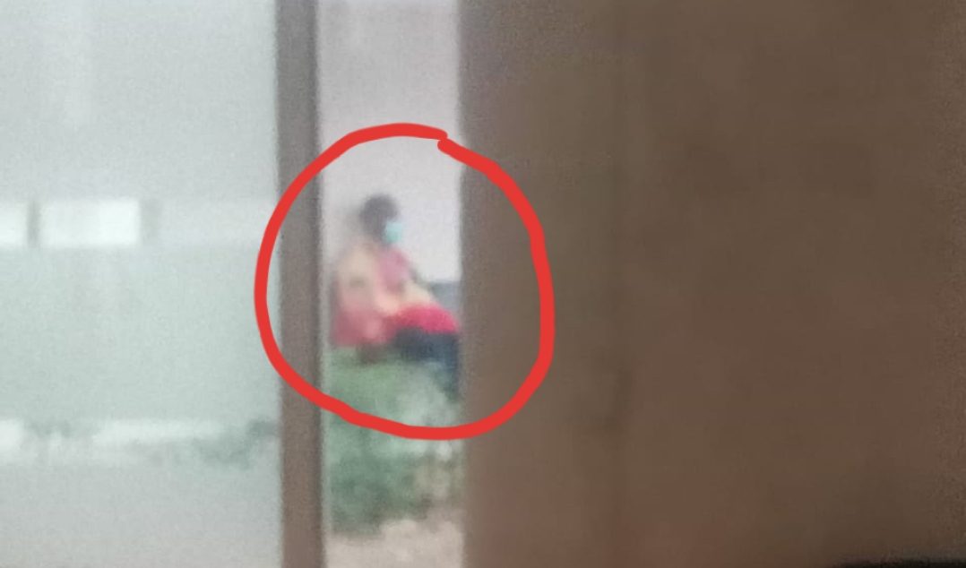 Paciente de 61 años fue ingresado por COVID-19.