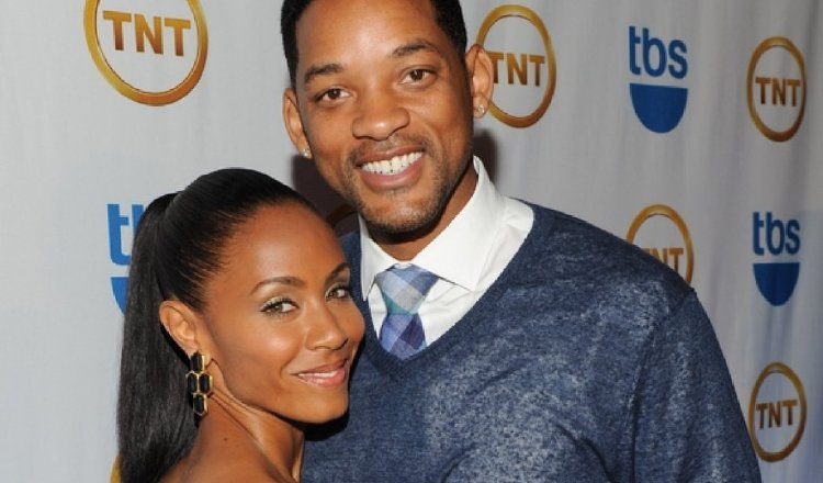 Jada Pinkett-Smith y su esposo. Archivo