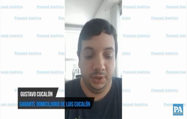 Luis Cucalón hijo, garante domiciliario del exdirector de Ingresos, Luis Cucalón 