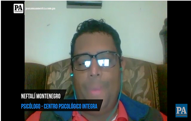 Neftalí Montenegro, psicólogo.