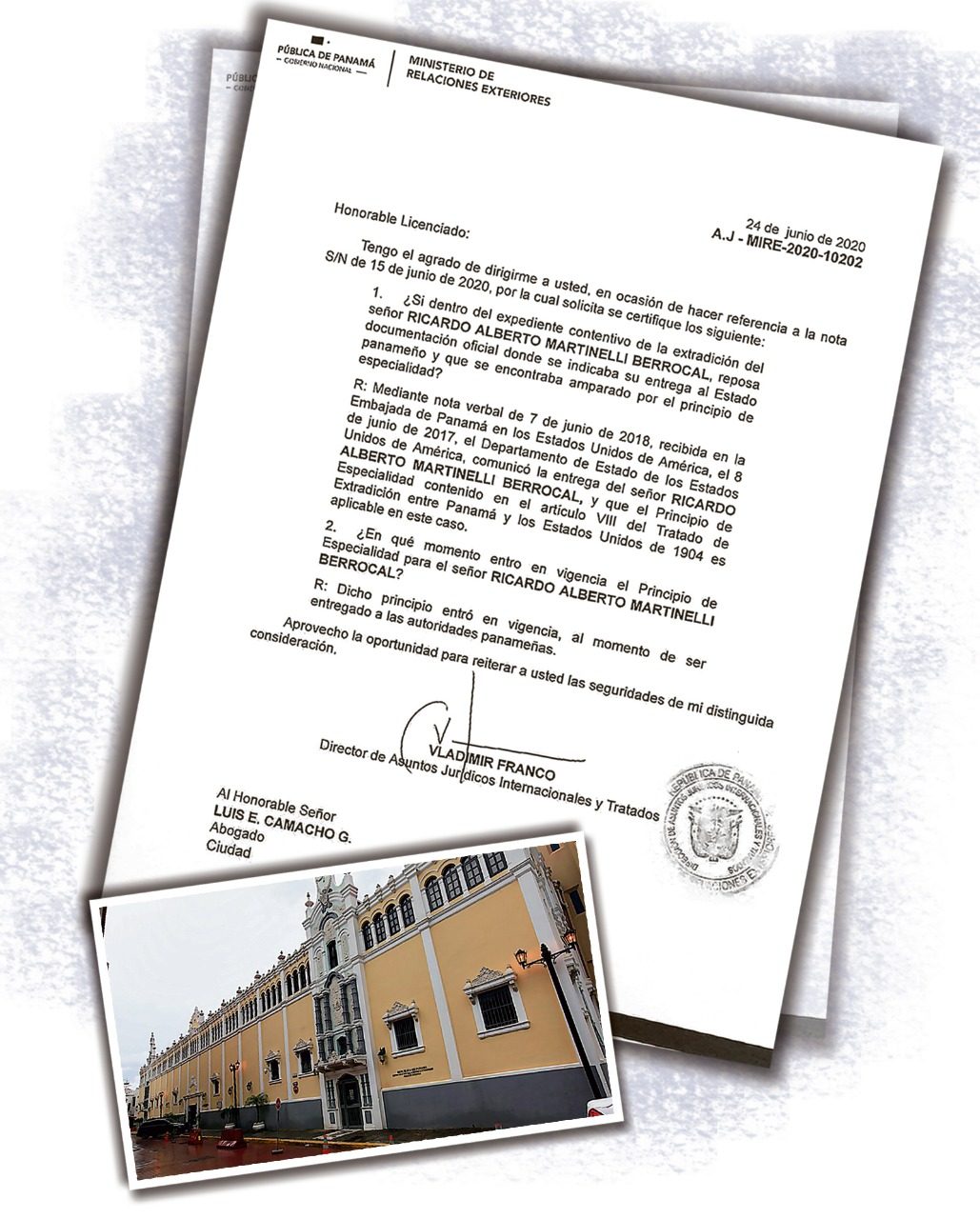 Caso Ricardo Martinelli.