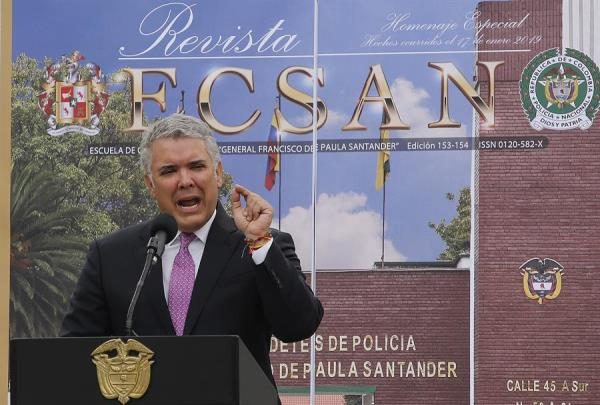 El presidente Iván Duque, dijo que "ha sido dado de baja alias 'Dumar' o alias 'Culebrito', la mano derecha de alias 'Pablito', cabecilla militar del ELN y comandante del frente Efraín Pabón Pabón y encargado también del frente Domingo Laín Sáenz". FOTO/EFE