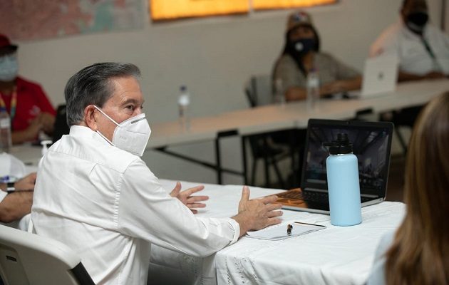 Laurentino Cortizo analizó el aumento de casos de COVID-19.