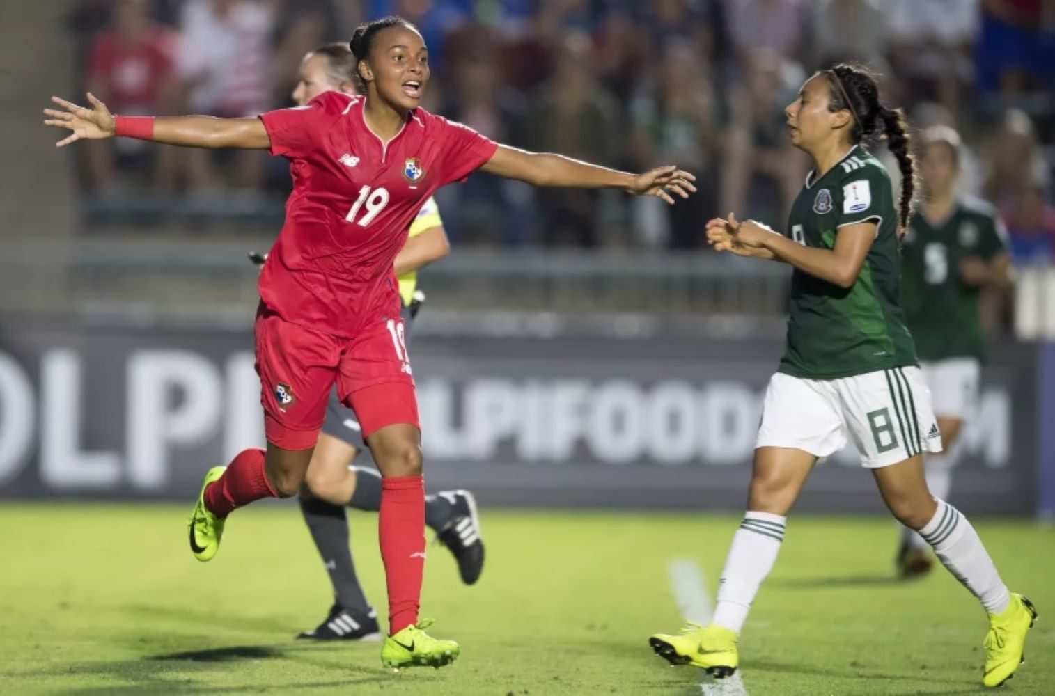 Lineth Cedeño miembro de la selección Sub-20.
