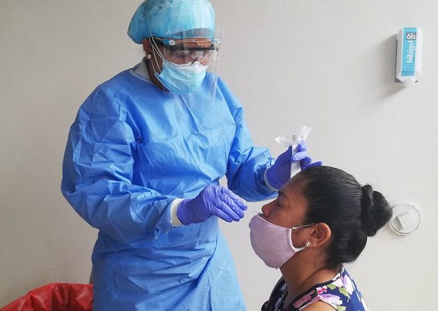 Para hoy se realizaron 2.440 pruebas de detección de contagio de COVID-19. 