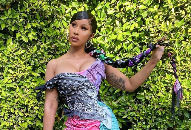 "Fue un poco extraño grabar el video en la era del coronavirus", dijo Cardi B. Foto: Instagram