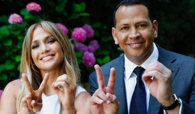 Jennifer López y Alex Rodríguez. Foto: Instagram