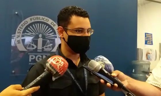 El Fiscal de Adolescentes Jhony Torres, detalló que se pudo probar que el imputado presuntamente violó a un menor de 10 años. FOTO/MAYRA MADRID