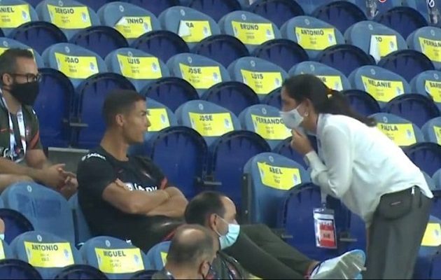 Cristiano Ronaldo no pudo jugar con su selección.