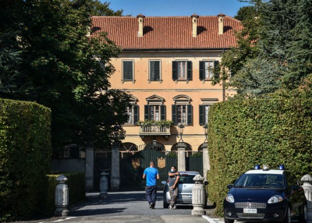 Residencia del exprimer ministro Silvio Berlusconi, en Italia. Fotos: EFE.