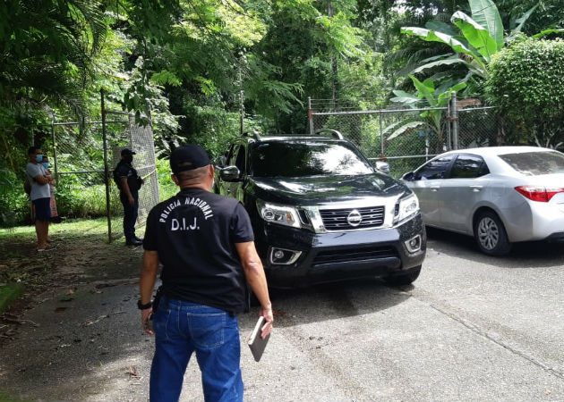 Al igual que en la primera diligencia, había retenes policiales. Fotos: Diómedes Sánchez.