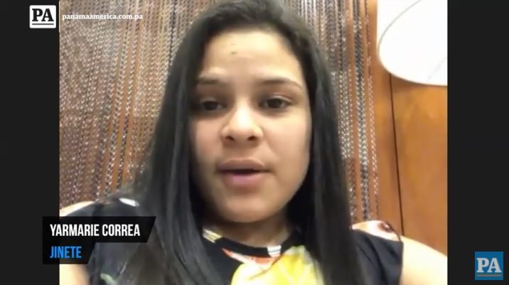 Yarmerie Correa, jinete panameña.