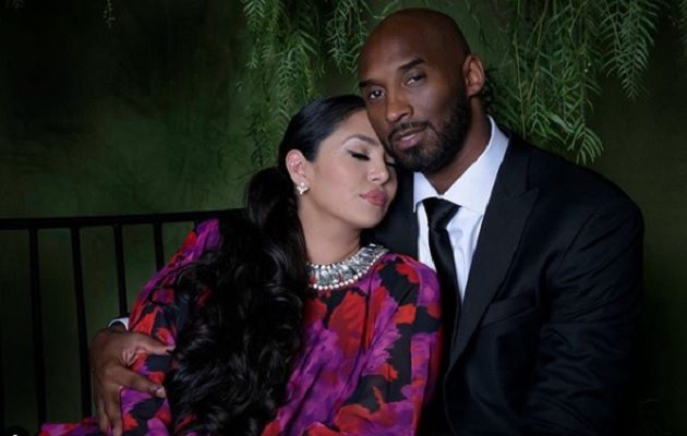 Vanessa y Kobe Bryant.