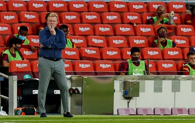 Koeman habló sobre la salida de Suárez.