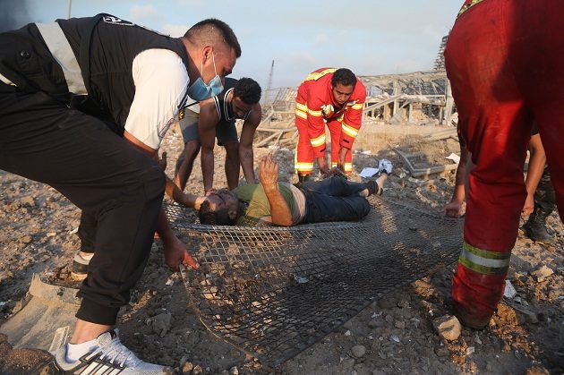 Fuentes de la Cruz Roja libanesa informaron que encontraron dos cadáveres y "varios heridos" después de realizar una búsqueda en la zona afectada.