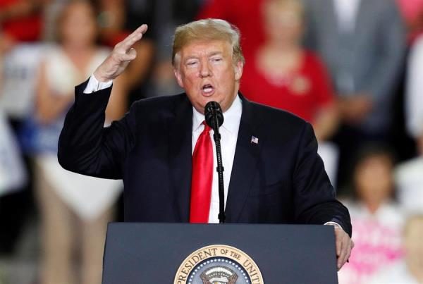 El especialista agregó que el "presidente no es infeccioso para los demás", citando los "datos completos" de la evaluación de Donald Trump y de acuerdo con las pautas de los Centros para el Control y la Prevención de Enfermedades (CDC, en inglés). FOTO/EFE