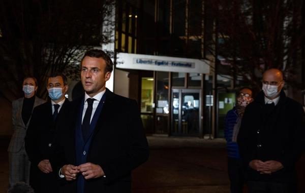 El presidente Emmanuel Macron pidió "actuar muy rápidamente sobre acciones concretas", señaló una fuente del Elíseo a la prensa tras la reunión. FOTO/EFE