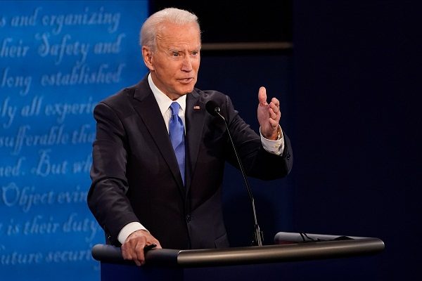 Joe Biden, aseguró no haber recibido "ni un centavo" de Gobiernos extranjeros ante las acusaciones vertidas por el presidente, Donald Trump, que denunció pagos de diversos países a través de familiares. Foto: EFE