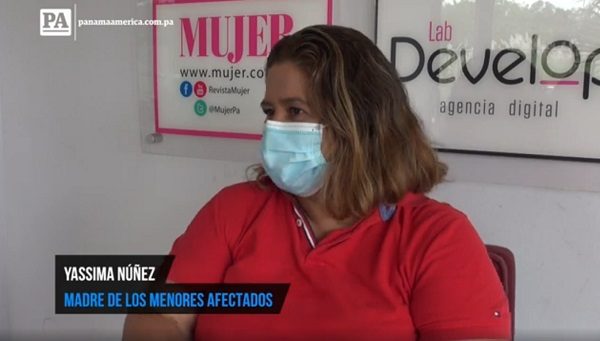 Yassima Núñez, madre de cuatro niños que sufren de una enfermedad rara