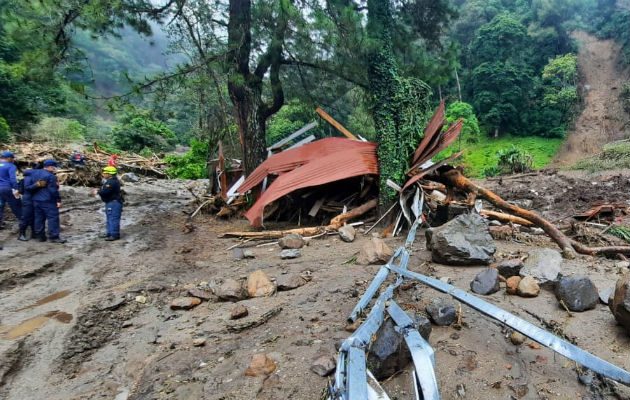 Se desconocen las generales de la mujer encontrada sepultada en Bambito. Foto: Mayra Madrid.