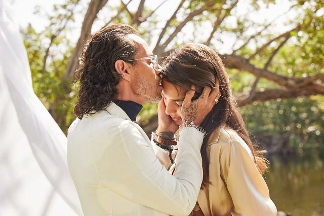 Marc Anthony y la modelo argentina, Mili Piñeiro. Foto: Instagram / @marcanthony