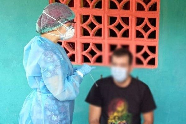 Personal del Centro de Salud de Altos de San Francisco en La Chorrera realizó trazabilidad en las comunidades de Villa Carmen, Guadalupe, Valle Bonito y Playa Leona.