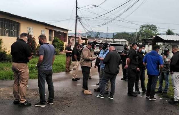 La Policía Nacional realiza fuertes operativos.