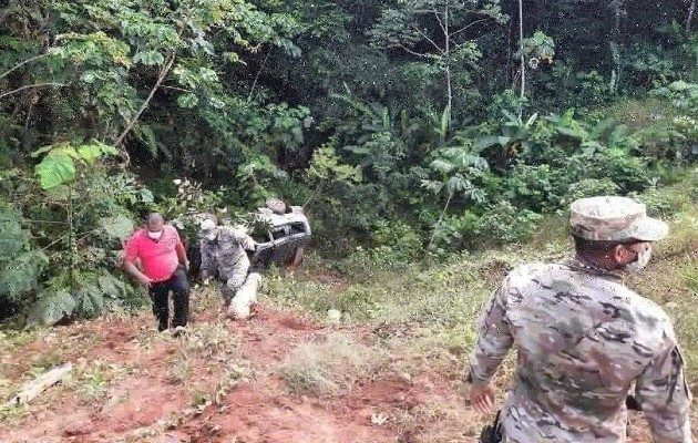 Accidente  en Palmira, distrito de Santa Isabel en la Costa Arriba de Colón.