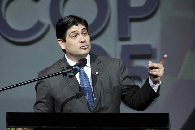 El presidente costarricense hizo hincapié en que buscar ese tipo de financiación "es algo éticamente correcto". EFE