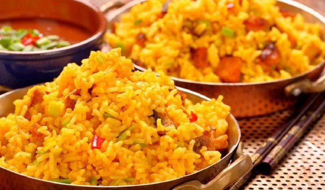 Se cocinarán 300 libras de arroz, 250 libras de pollo y 300 libras de vegetales. Foto: Cortesía