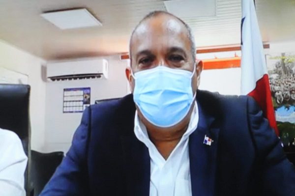 El ministro de MiAmbiente, Milciades Concepción, fue el que presentó el proyecto a la Asamblea Nacional.