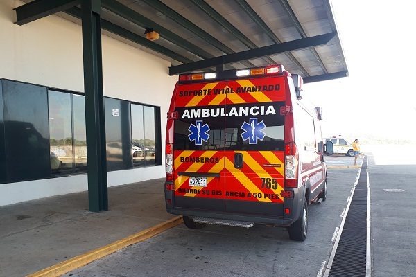 El joven fue llevado en estado delicado al hospital regional Luis "Chicho" Fábrega de Veraguas.  