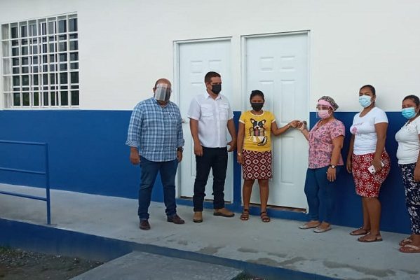 Por un monto de 56 mil 250 dólares, se logró la construcción de la nueva Escuela Telebásica de Guabo.