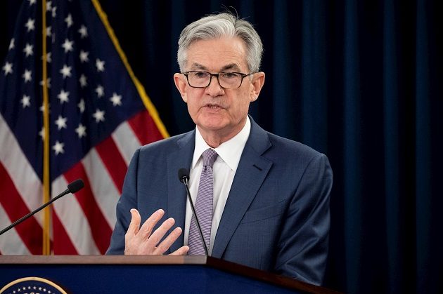 Powell intentó mandar un mensaje de calma al asegurar que la Fed "será paciente". EFE