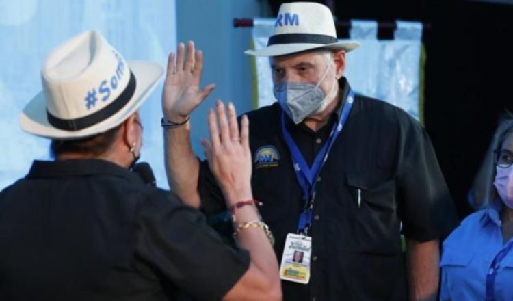 El expresidente Ricardo Martinelli, dijo que gobernará para el pueblo. Cortesía.