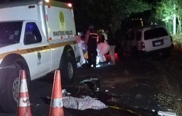 Las tres mujeres heridas fueron trasladadas hacia la policlínica de San Carlos para recibir atención médica.