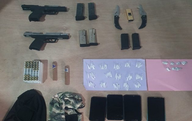 Cuatro personas fueron detenidas en el sector de Bique, en Arraiján.