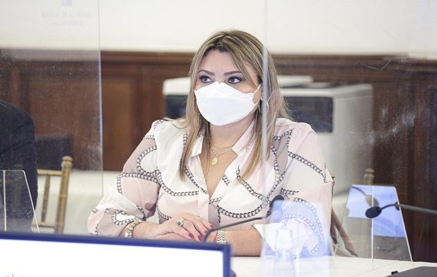 Doris Zapata se mostró optimista con la recuperación económica. Foto: Mitradel