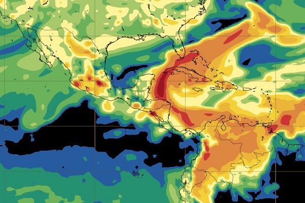 En alerte verde varias provincias por mal tiempo.