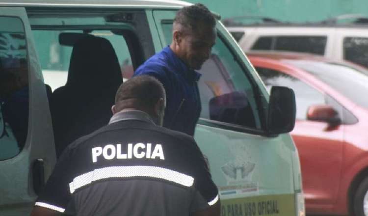 Manuel Domínguez Walker llegando al Órgano Judicial. Foto: Archivo