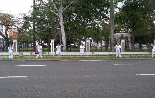 Para las 3:00 p.m. de mañana miércoles 28 de abril se tiene pactada una reunión con el Minsa. Foto Cortesía: Anep.