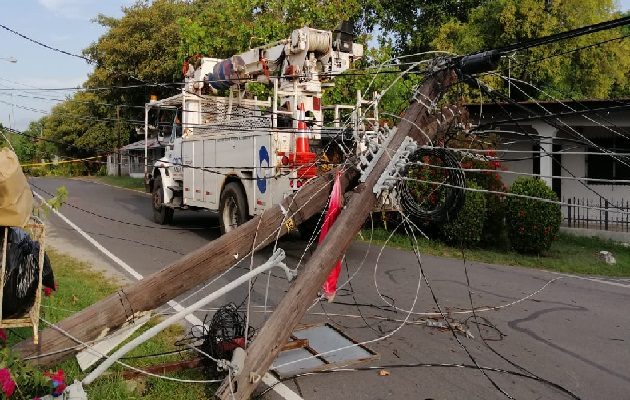 En el sector de Panamá Oeste los usuarios también tienen que lidiar con las fluctuaciones de energía. Foto. Eric Montenegro