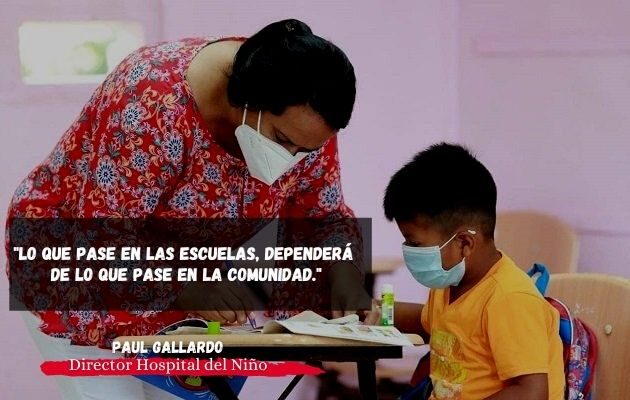  En el Hospital del Niño, desde el mes de marzo del 2020, se han diagnosticado 876 niños con covid-19. Foto: Archivos