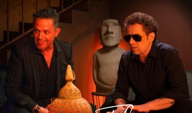 Alejandro Sanz y Andrés Calamaro. Foto: Cortesía