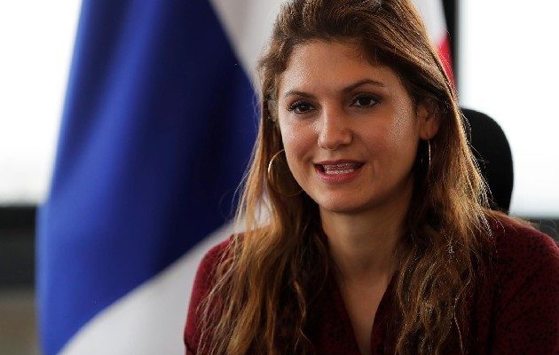 Canciller de Panamá, Erika Mouynes. Foto: EFE