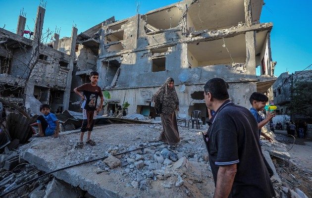 Emiten alerta por el impacto psicosocial de los conflictos que se repiten para la gente de Gaza. Foto: EFE