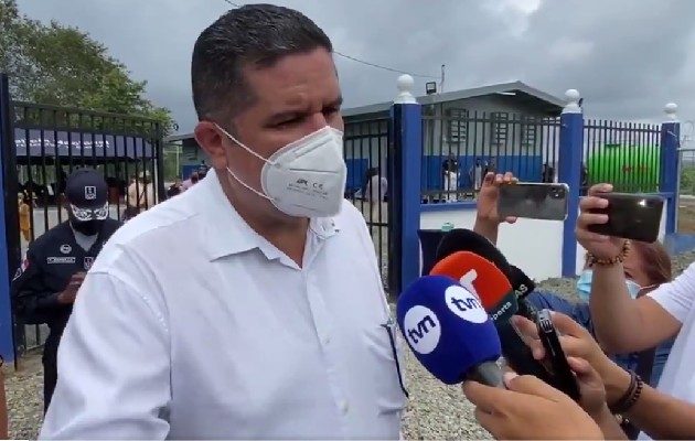  "El paraguas de los directores de la Fuerza Pública, es el ministro de Seguridad", recordó el presidente Laurentino Cortizo a los directores de los estamentos de seguridad. Foto: Cortesía