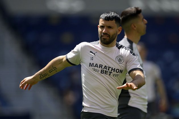 Sergio "Kun" Agüero es el primer fichaje del Barcelona para la próxima temporada. Foto: EFE
